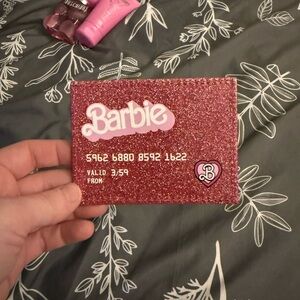 Barbie Glittery Pink Card Holder